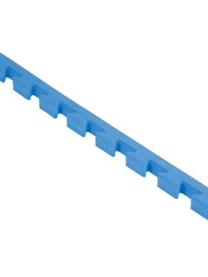 Beinn brún fyrir mjúkar mottur, bláar