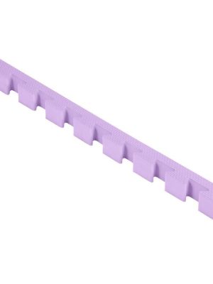 Bein brún fyrir mjúkar mottur, fjólublá 100 x 4 x 2,8 cm