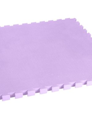 Mjúk motta, fjólublá 100 x 100 x 2,8 cm