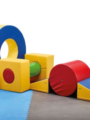 Hurlumhejland, froðueiningasett (9 hlutar) Samtals 9 froðueiningar