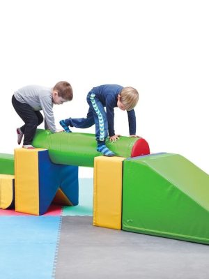 Sjóræningjaskip, froðueiningasett (7 hlutar) Samtals 7 froðueiningar