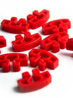 Netkrókar QuickClip 10 stk., rauðir