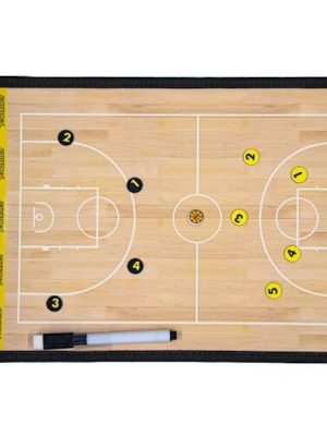 Körfubolta taktík borð tvíhliða 40 x 26 cm