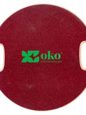 Vistvænt jafnvægisbretti, kringlótt, úr 100% endurvinnanlegu efni