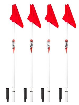 Powershot hornstönglar sveigjanlegir, 4 stk. Ø 50 mm