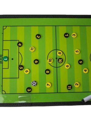 Fótbolta taktík tafla 35 x 20 cm