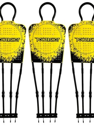 Æfingamyndir fyrir skotæfingar, fráköst, 3 stykki. Hæð: 180 cm