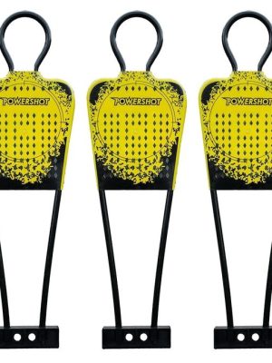 Æfingamyndir fyrir skotæfingar, 3 stk. Hæð: 120 cm.