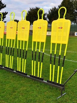 Vagn fyrir skotæfingarfígúrur. Frákastrými fyrir 5 stykki (án skots).