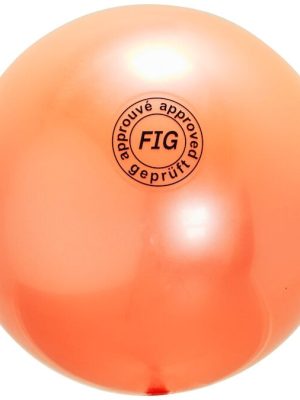 Fimleikabolti FIG 19 cm, appelsínugulur 420 g