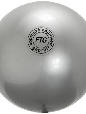 Fimleikabolti FIG 19 cm, silfur 420 g