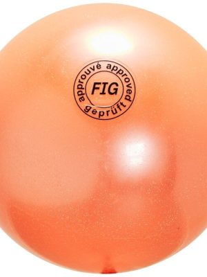 Fimleikabolti FIG 19 cm, appelsínugulur 420 g