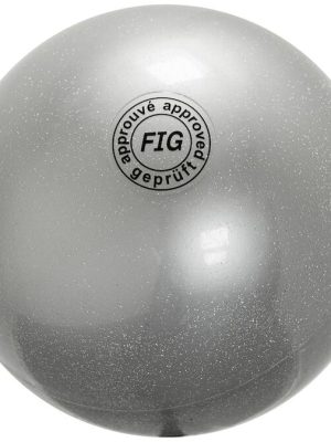 Fimleikabolti FIG 19 cm, silfurlitaður 420 g