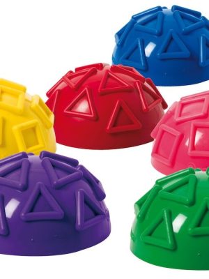 Togu Balance Hemispheres Geo mini 6 stk. í pakka. 6 stk. Ø: 16 cm.