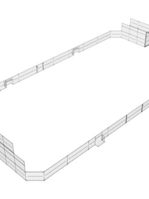 Fjölvallarvöllur THOR 24,5 x 12,5 metrar með spjöldum fyrir ofan markið