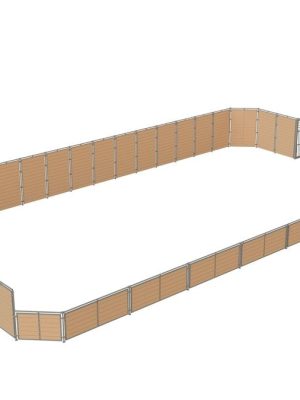 Fjölnota völlurinn LARCH Goodison Park 19,5 x 10 metrar