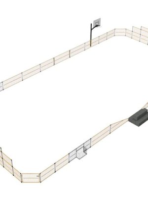 Fjölbrautar stál Anfileld 25 x 12 metrar