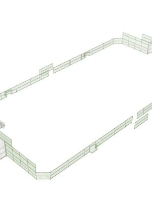 Fjölnotavöllur úr stáli, White Hart Lane, 29,5 x 15 metrar