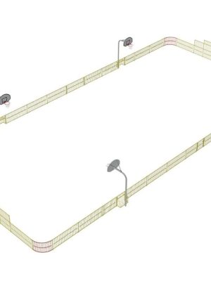 Fjölvallarstál Villa Park 32 x 15 metrar