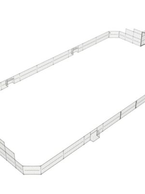 Fjölvallar THOR 19,5 x 10 metrar. Þar á meðal eru 2 mark á vellinum og 4 hliðarmörk.
