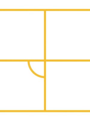 Gulur ostabraut Til að merkja malbik