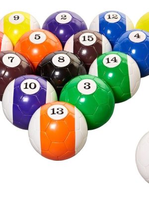 Safepitch fótbolta sundlaugarboltar, heilt sett