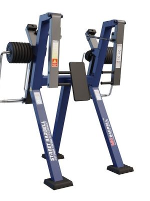 Standandi brjóstpressa - götustöng