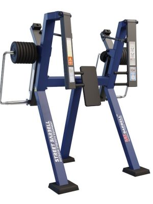 Stöðug brjóstpressa - götustöng