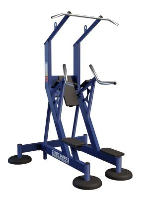 Kviðæfingar - Höku- og dýfingarstöð - Götulyftingaljós