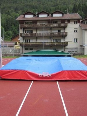 Regnhlíf fyrir stangarstökksdýnu DIMA