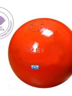 Keppnislíkan með höggdeyfi, 4 kg, Ø: 10 cm