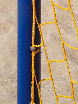 Gult strandfótboltanet (par)