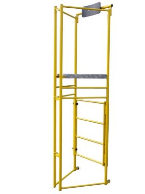 Dómstóll fyrir strandblak, samanbrjótanlegur með flutningshjólum.