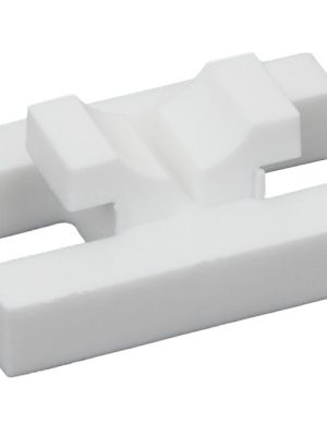 Netfesting H Netakrókur úr nylon, hvítur