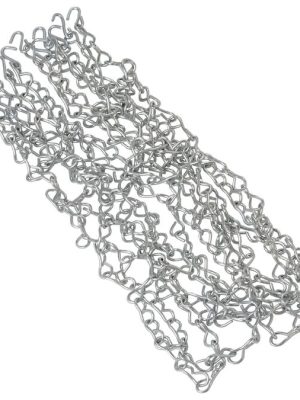 Körfuboltanet úr ryðfríu stáli Passar við allar venjulegar körfuboltahringir