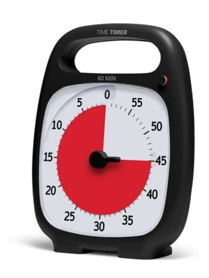 TimeTimer Plus 60 mínútna sjónræn niðurtalningsklukka