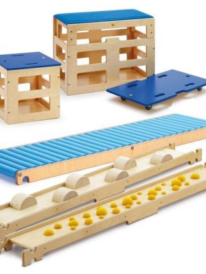 Erzi kassasett með jafnvægisbrettum