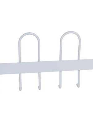 Fatahengi 60 cm, silfurgrátt með 8 krókum.