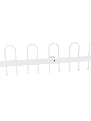 Fatahengi 105 cm, valfrjáls RAL litur með 14 krókum.