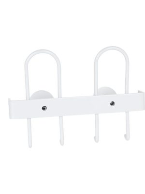 Fatahengi 30 cm, valfrjáls RAL litur með 4 krókum.