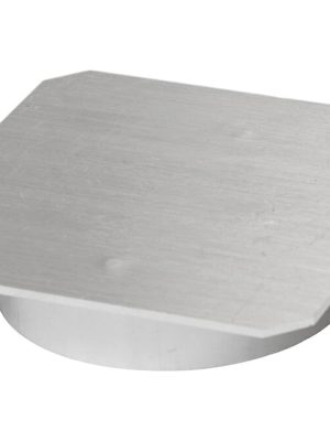 Lok fyrir utanhúss álhylki, ø: 83 mm.