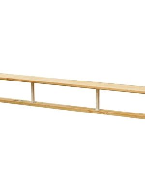 Fimleikabekkur með hjólum, 300 cm lengd 300 cm