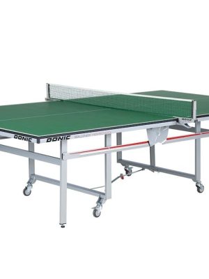 Borðtennisborð Donic Waldner menntaskóla, grænt með 19 mm grænu spilaborði