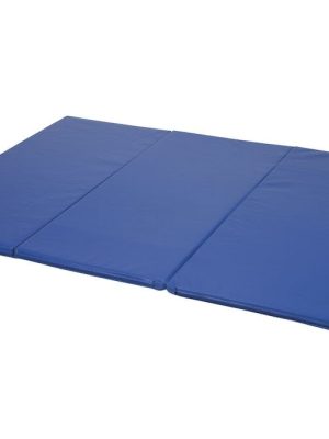 Samanbrjótanleg motta 180 x 120 x 3,5 cm, þriggja hluta, kjarni úr léttum froðu.