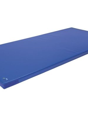 Leik- og fimleikamotta 200 x 100 x 6 cm með frönskum rennilás á öllum 4 hornum.