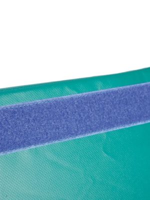 Klettband saumað á metra HUN Breidd 10 cm