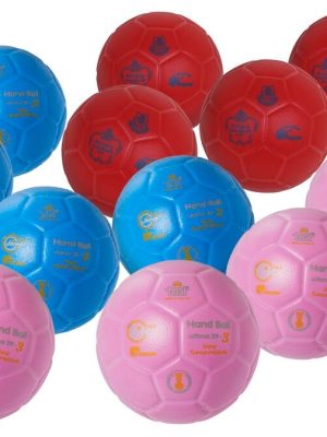 Boltapakki Tilrauna Mjúkir handboltar Pakkalausn með 12 boltum