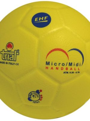 Trial Micro Midi Soft handbolti EHF U-8 & U-9 báðir kynir, Þvermál: 14,5 cm