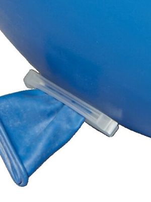 Læsingarklemma fyrir blöðrur. Fyrir vörunúmer 651694-695.