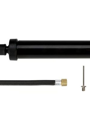 Kúludæla með slöngu. Innifalið eru 4 nipplar og slönga.